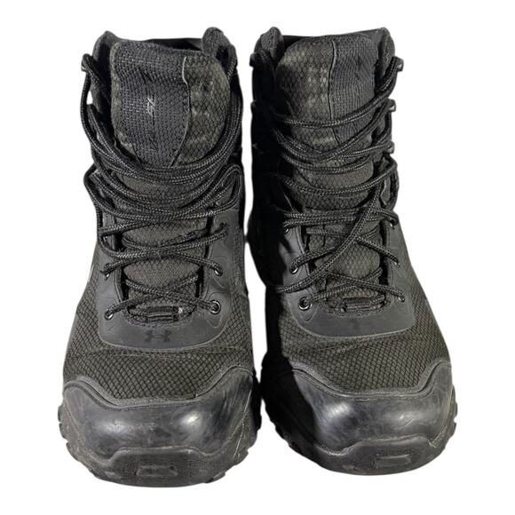 Under Armour Stellar Tactical Boots Men’s 8.5 Black 3021037-001 Lightweight - Picture 3 of 8
